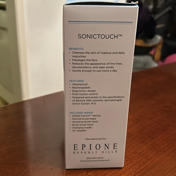 NEW NEVER USED EPIONE BEVERLY HILLS SONIC TOUCH CLEANSING SYSTEM - Picture 4 of 10